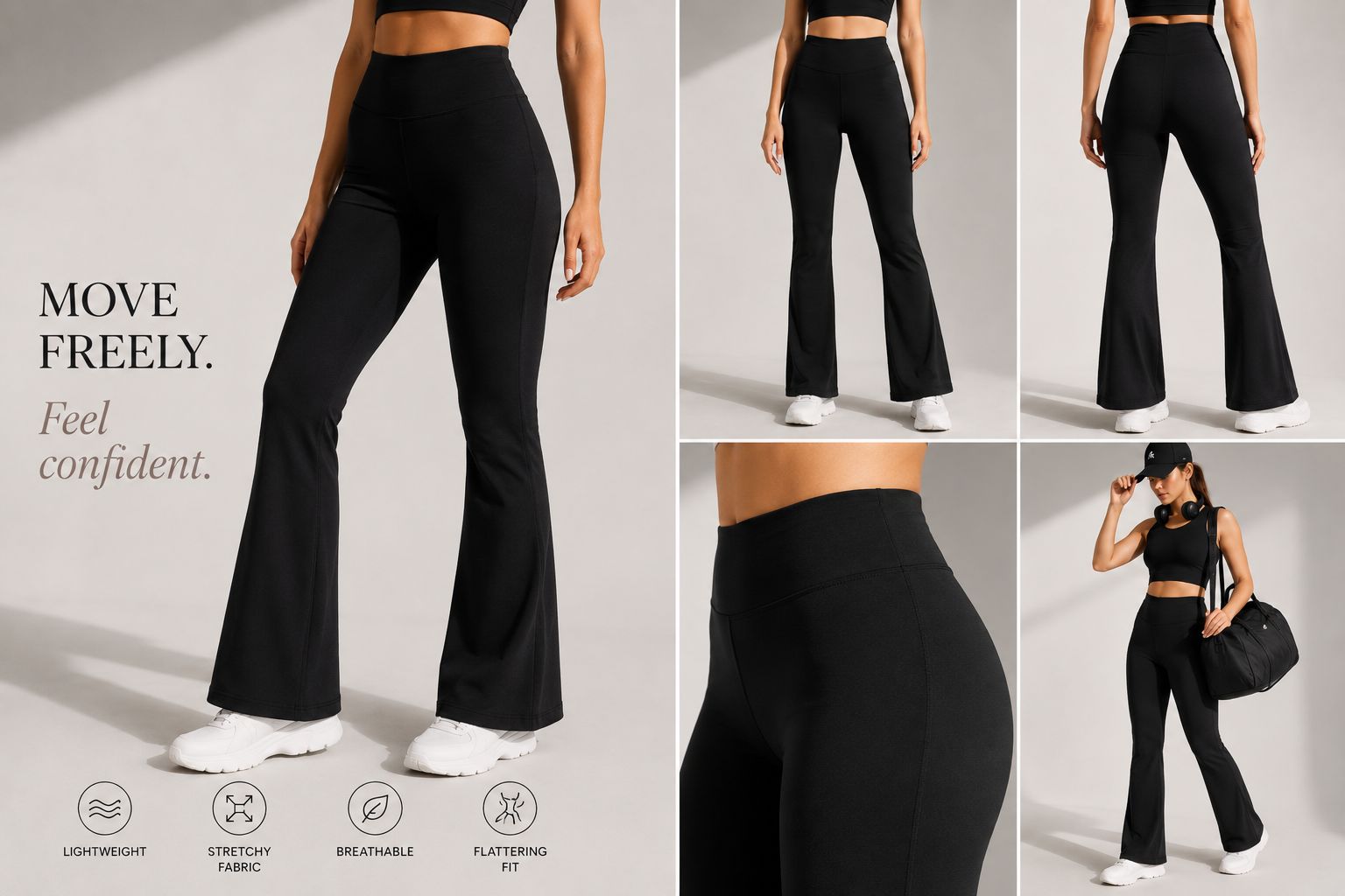 FLARED PANTS